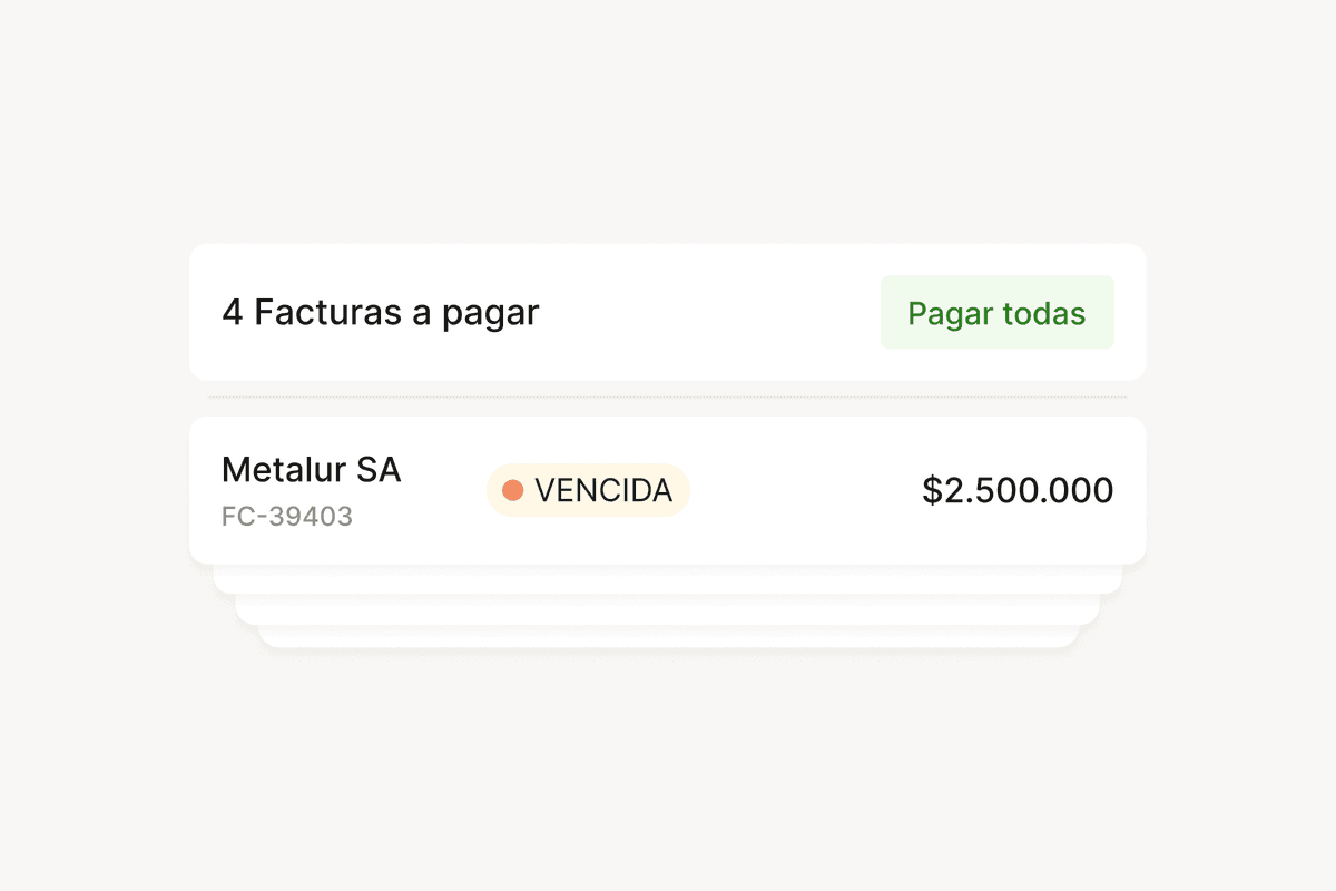 Pago masivo