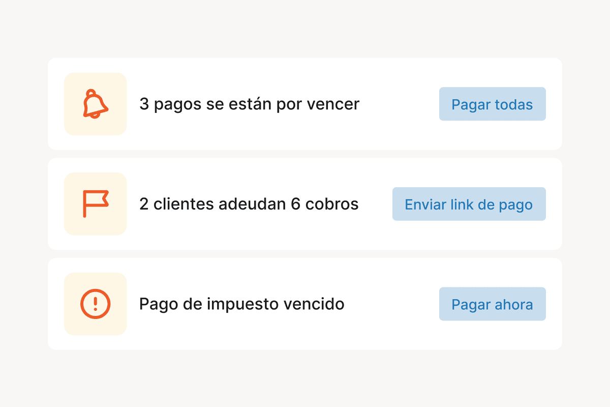 Alertas de vencimientos
