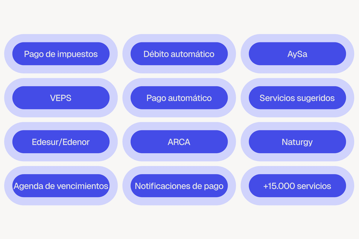 Impuestos y servicios